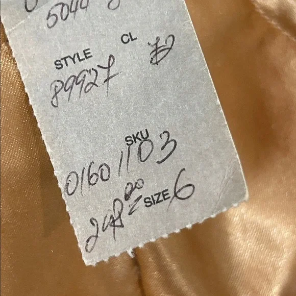 Cache Metallic Gold Evening Dress - Picture 10 of 10